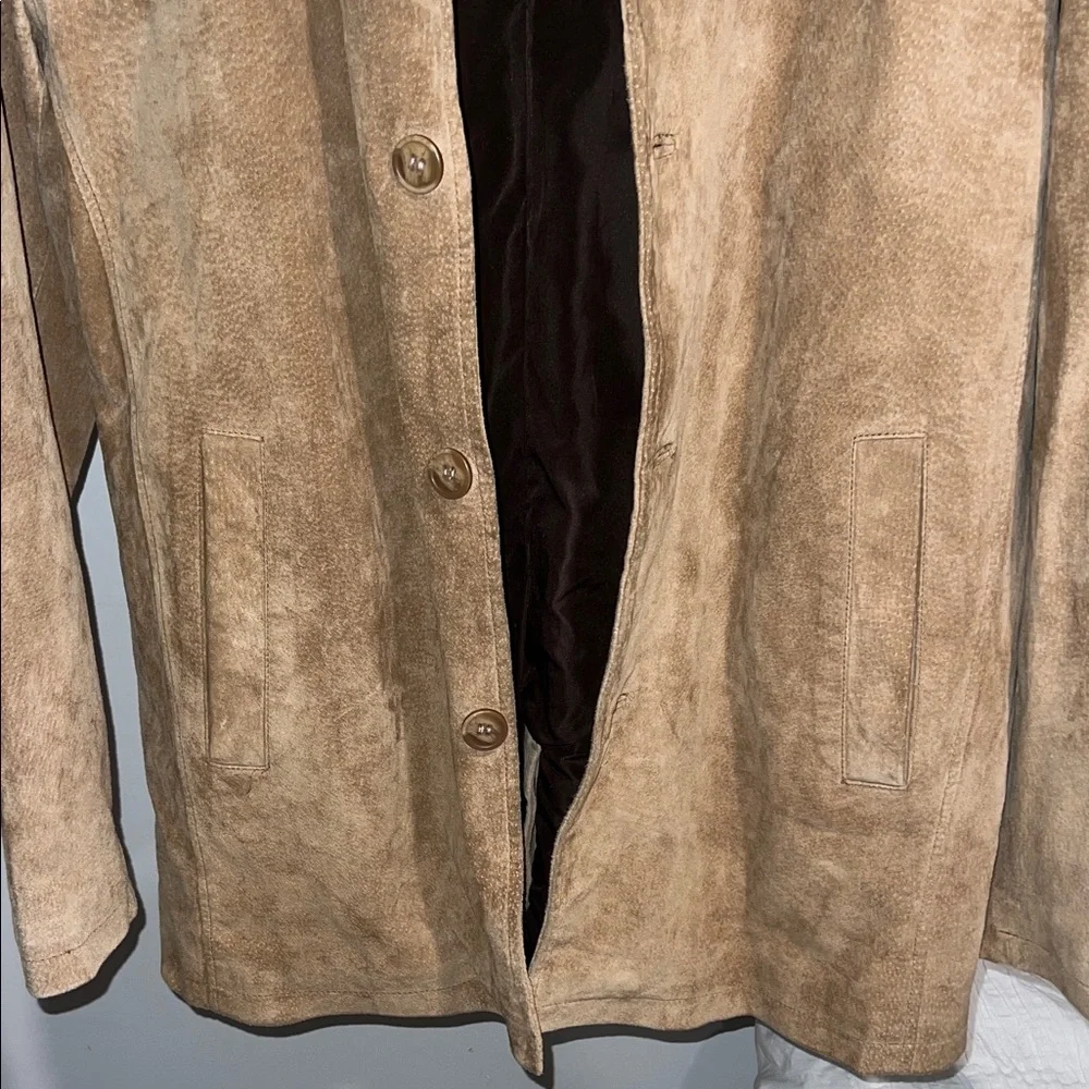 Vintage Men's‎ Suede pig leather jacket